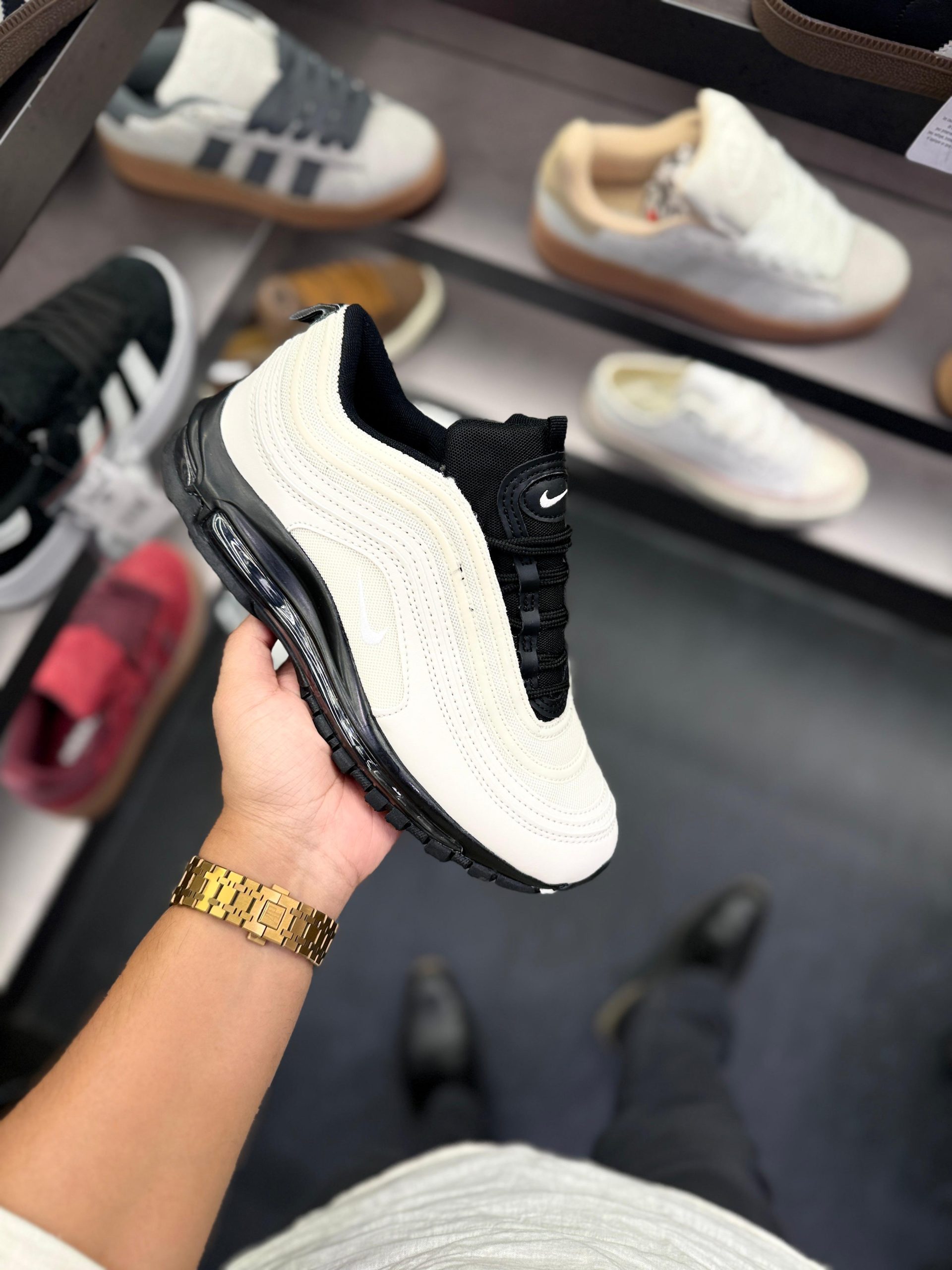 first copy nike air max 97 light bone | premium replica sneakers india first copy nike air max 97 light bone | premium replica sneakers india