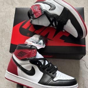 first copy air jordan 1 retro black red (1)