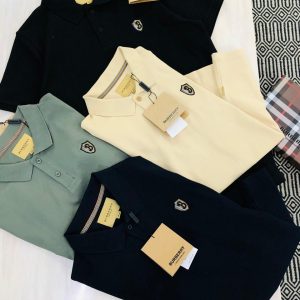 Home first copy burberry exclusive cotton lycra polo (4)