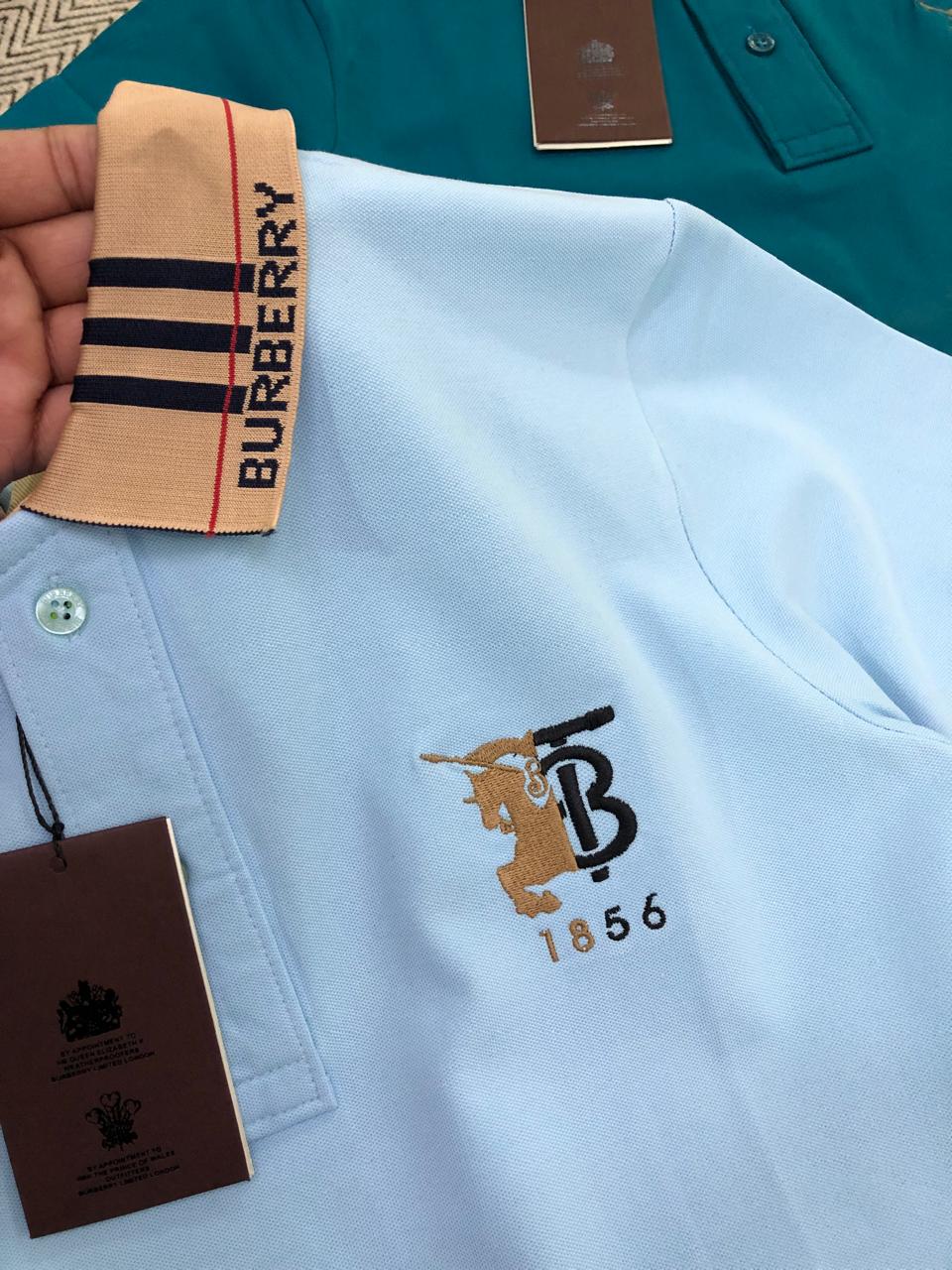 first copy burberry premium cotton lycra collar t shirts first copy burberry premium cotton lycra collar t shirts