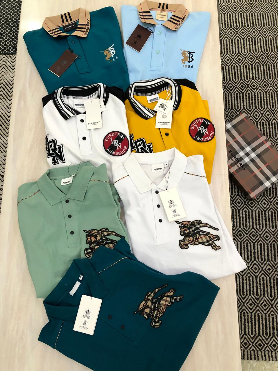 first copy burberry premium cotton lycra collar t shirts first copy burberry premium cotton lycra collar t shirts