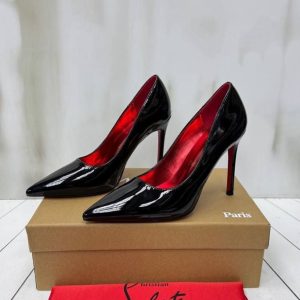 First Copy Christian Louboutin So Kate Black Pumps – Premium High Heels for Women