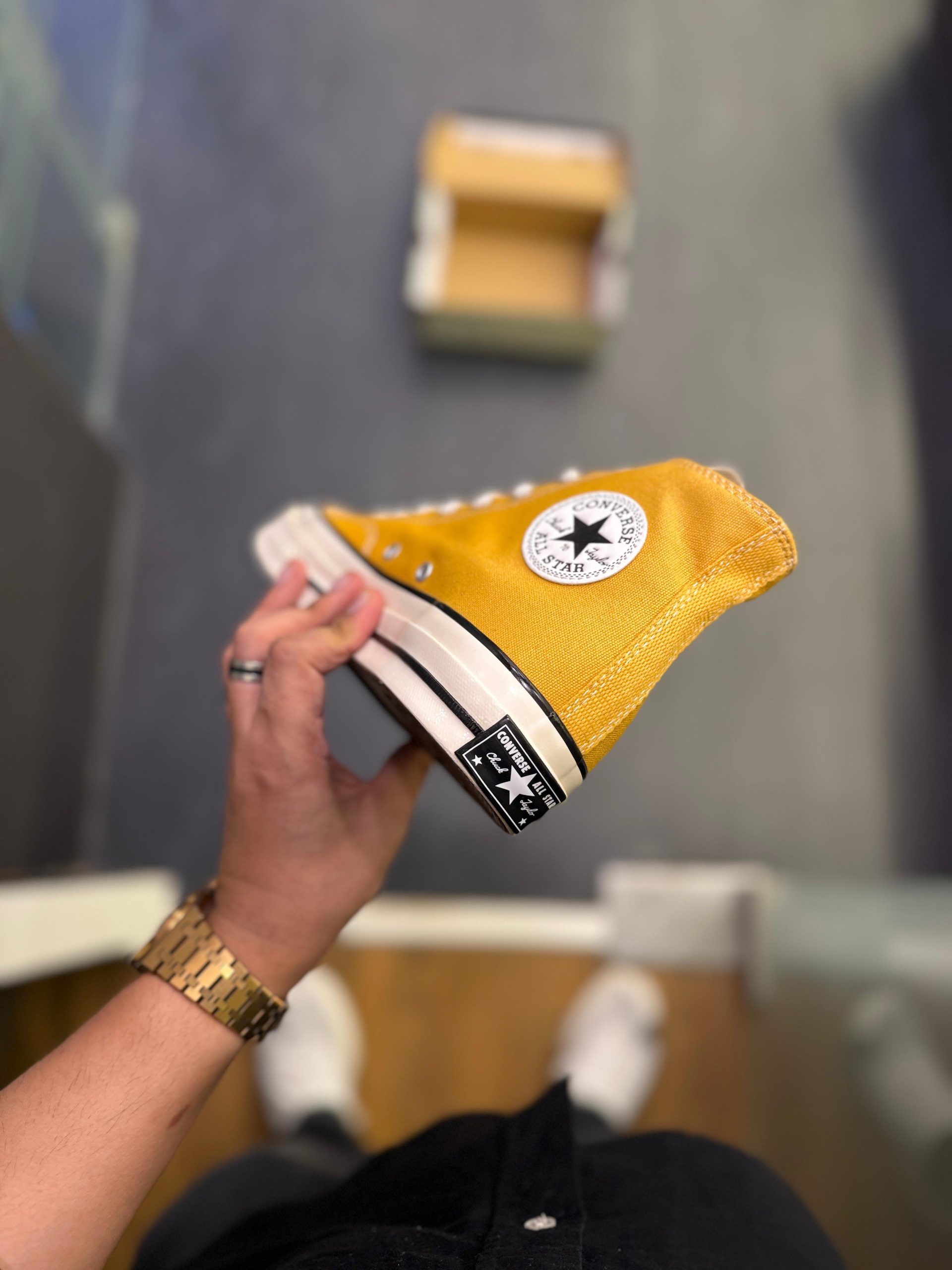 first copy converse chuck 70 mid yellow (5) first copy converse chuck 70 mid yellow (5)