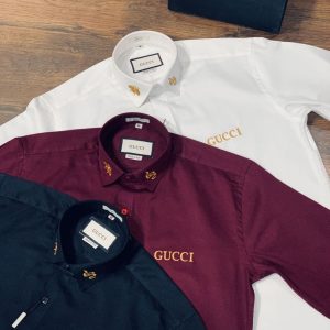 Home first copy gucci premium store cotton shirt (2)