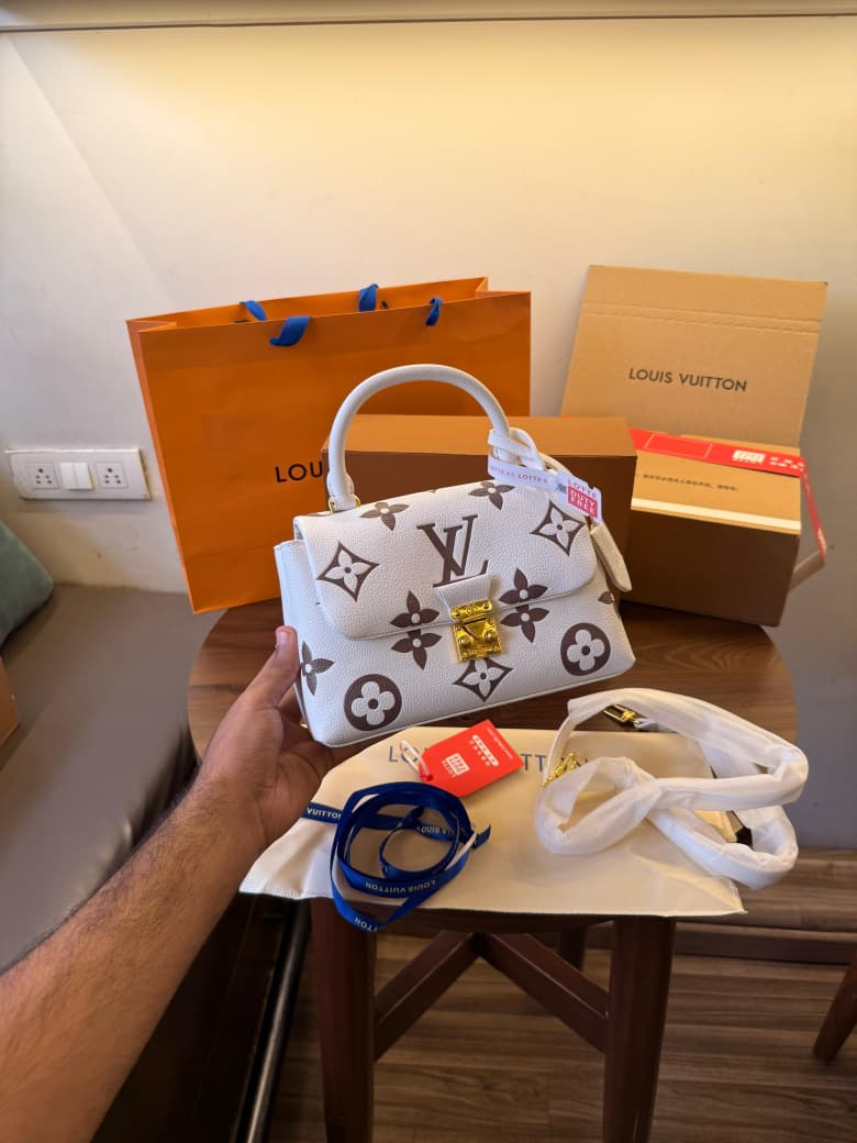 first copy louis vuitton madeleine mm bicolor handbag | premium designer first copy louis vuitton madeleine mm bicolor handbag | premium designer