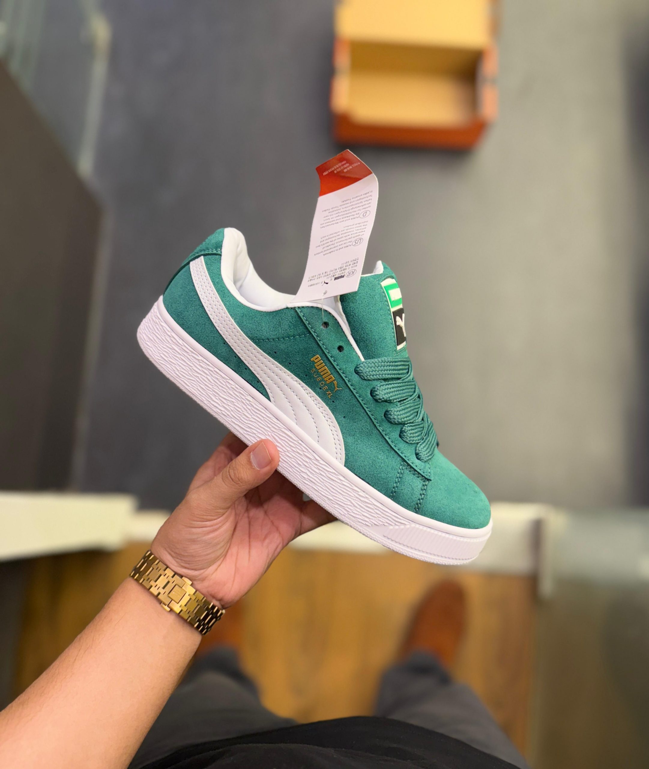 first copy puma classic suede xlg dark green (3) first copy puma classic suede xlg dark green (3)