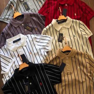 first copy ralph exclusive cotton lycra stripes polo (1)
