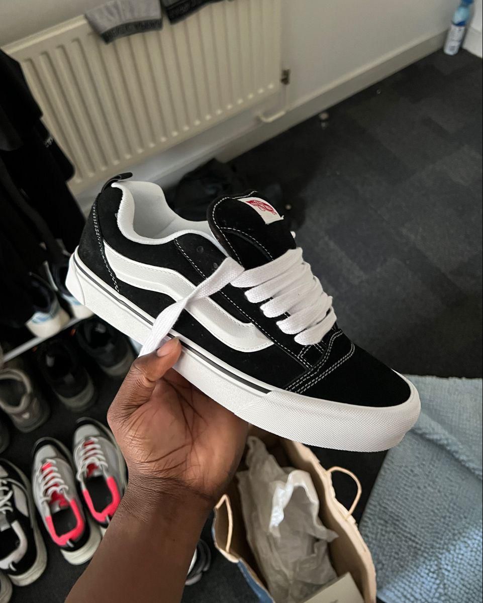 first copy vans old skool knu black white (3) first copy vans old skool knu black white (3)