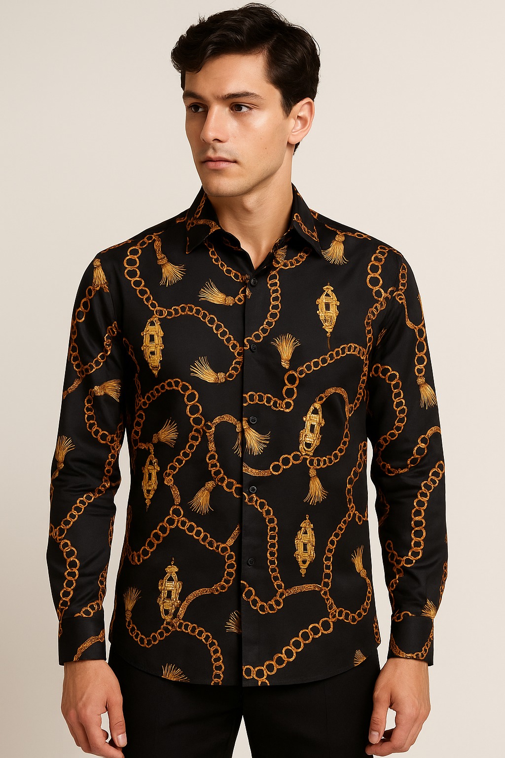 first copy versace chain reaction black shirt – white (1) first copy versace chain reaction black shirt – white (1)