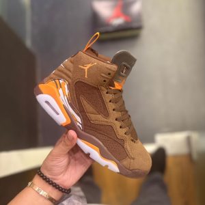 first copy air jordans retro 6 jumpman mvp brown orange (4)