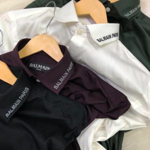 first copy balmain cotton lycra & satin shirts – premium slim fit designer wear