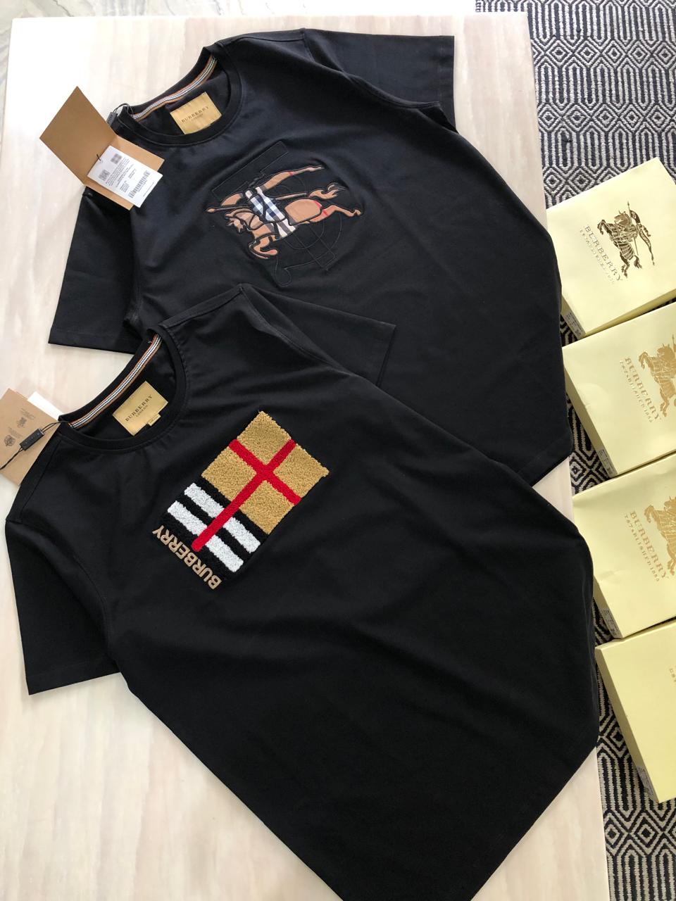 first copy burberry premium cotton lycra crew neck t shirt (2) first copy burberry premium cotton lycra crew neck t shirt (2)