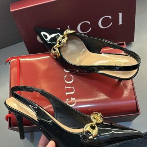 first copy gucci black heels (2)