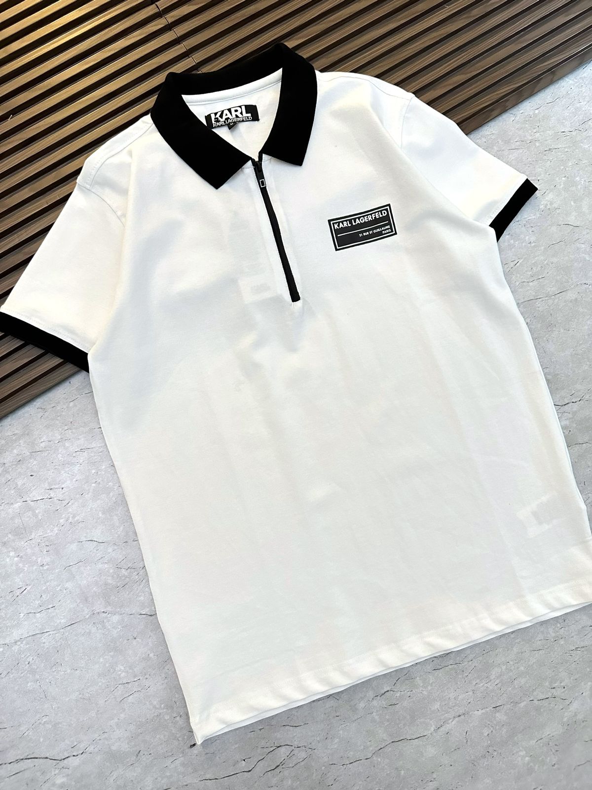 first copy karl exclusive zipper polo (18) first copy karl exclusive zipper polo (18)