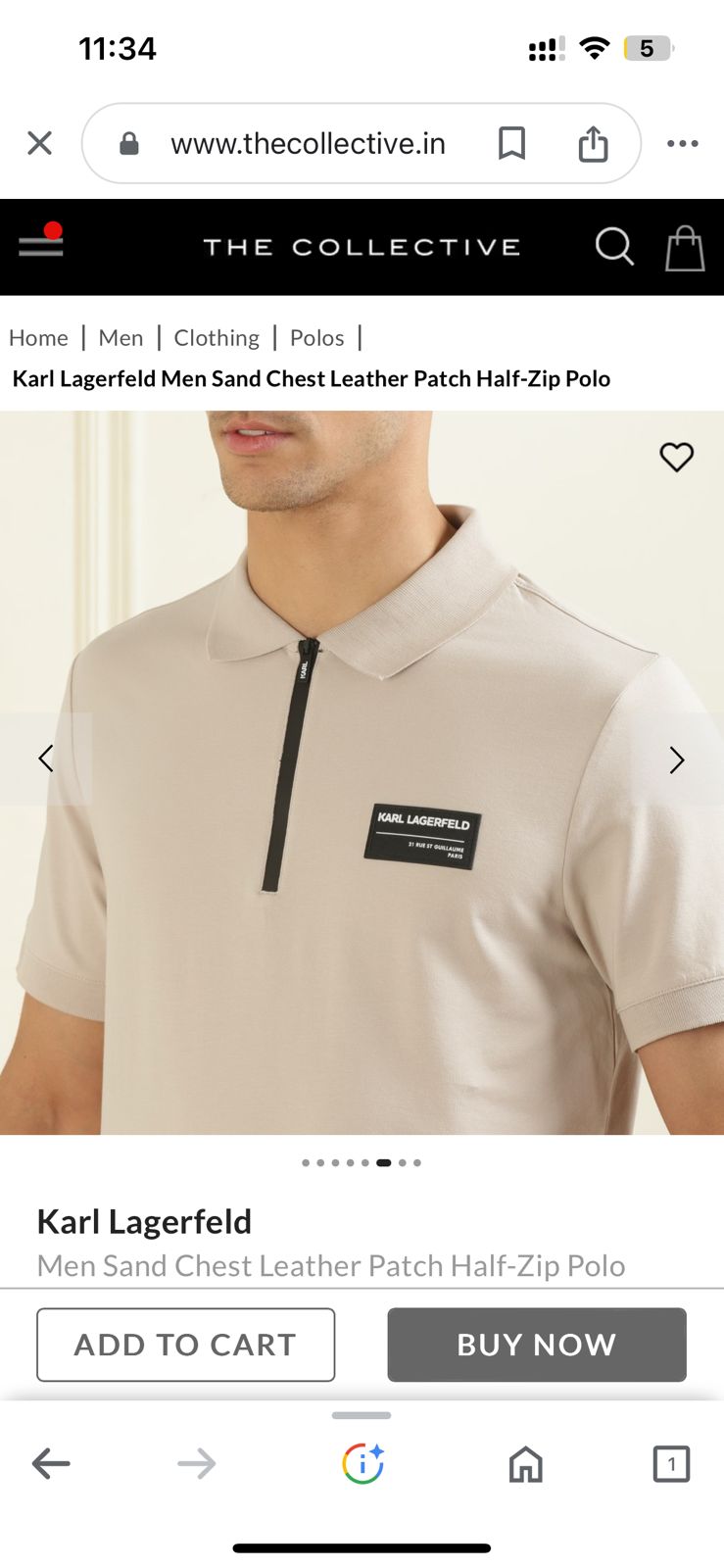 first copy karl exclusive zipper polo (3) first copy karl exclusive zipper polo (3)