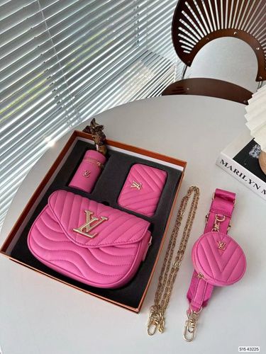 first copy louis vuitton pink premium gift set bag with og box first copy louis vuitton pink premium gift set bag with og box