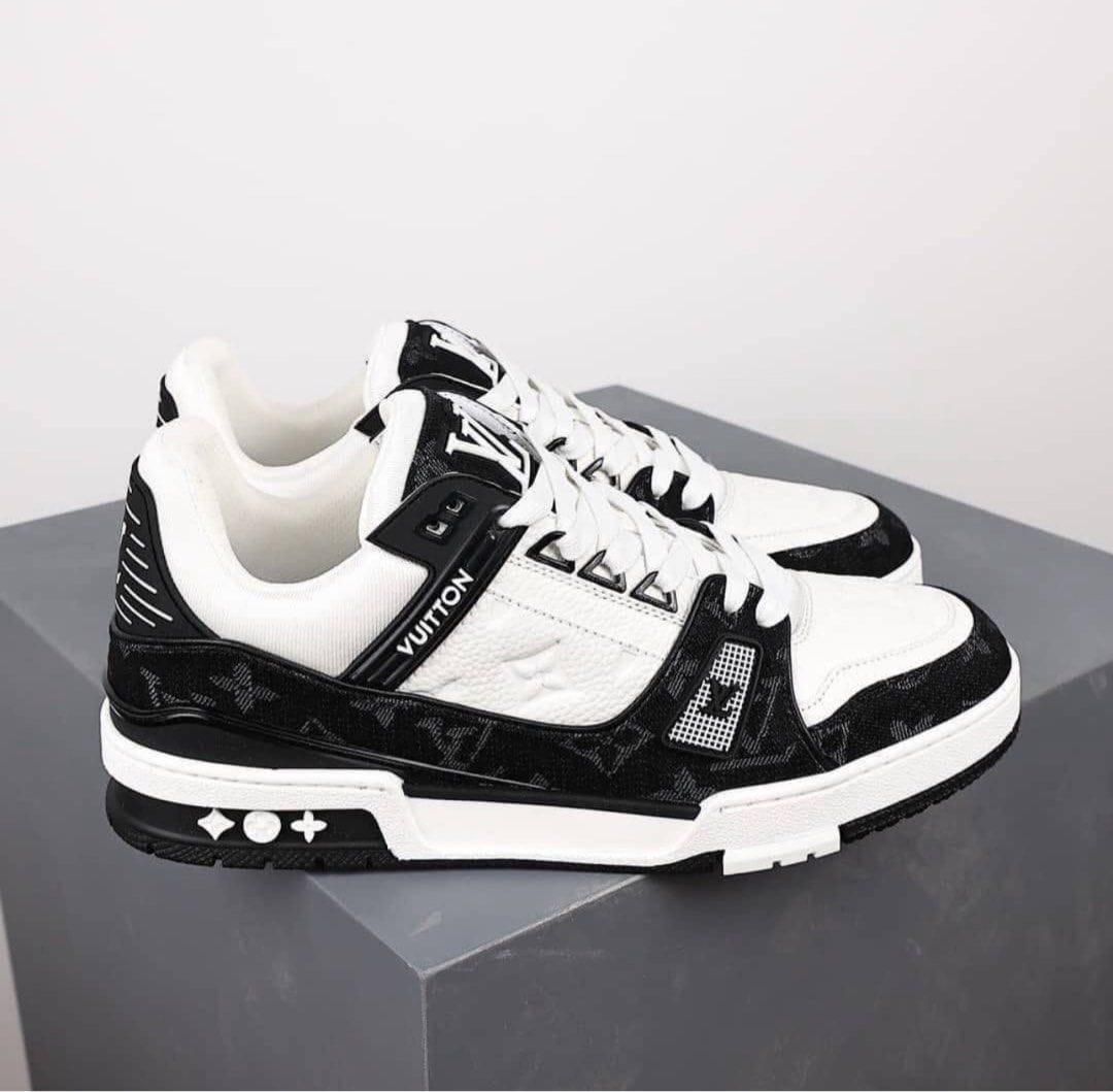 first copy louis vuitton trainer black & white (2) first copy louis vuitton trainer black & white (2)