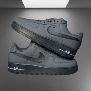 first copy nike airforce 1 low grey black 2025 (1)