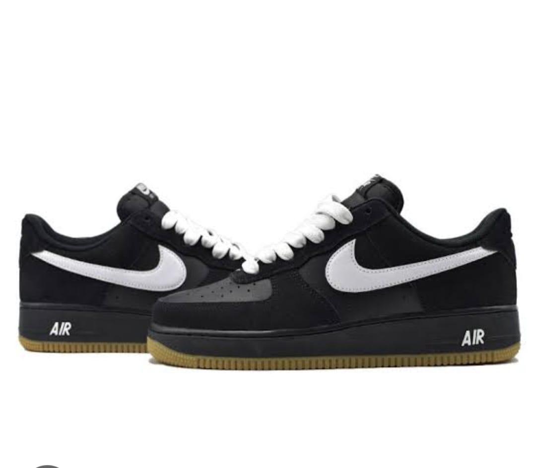 first copy nike airforce originals black tan sole (3) first copy nike airforce originals black tan sole (3)