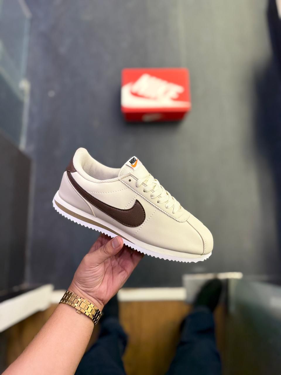 first copy nike cortez cacao wow retro sneakers (7) first copy nike cortez cacao wow retro sneakers (7)