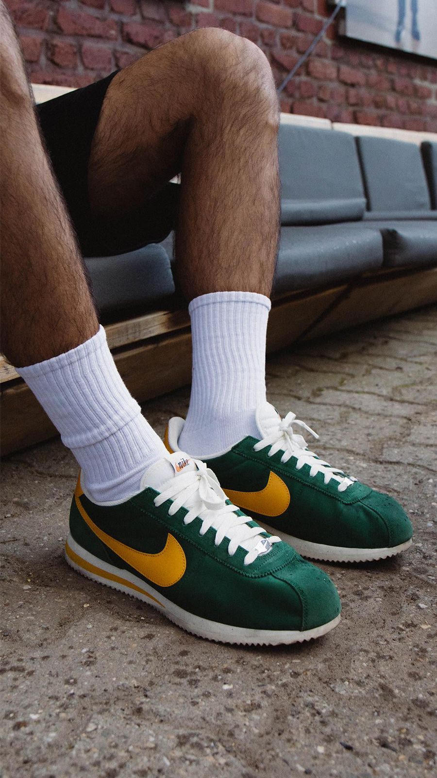 first copy nike cortez nylon green yellow (1) first copy nike cortez nylon green yellow (1)