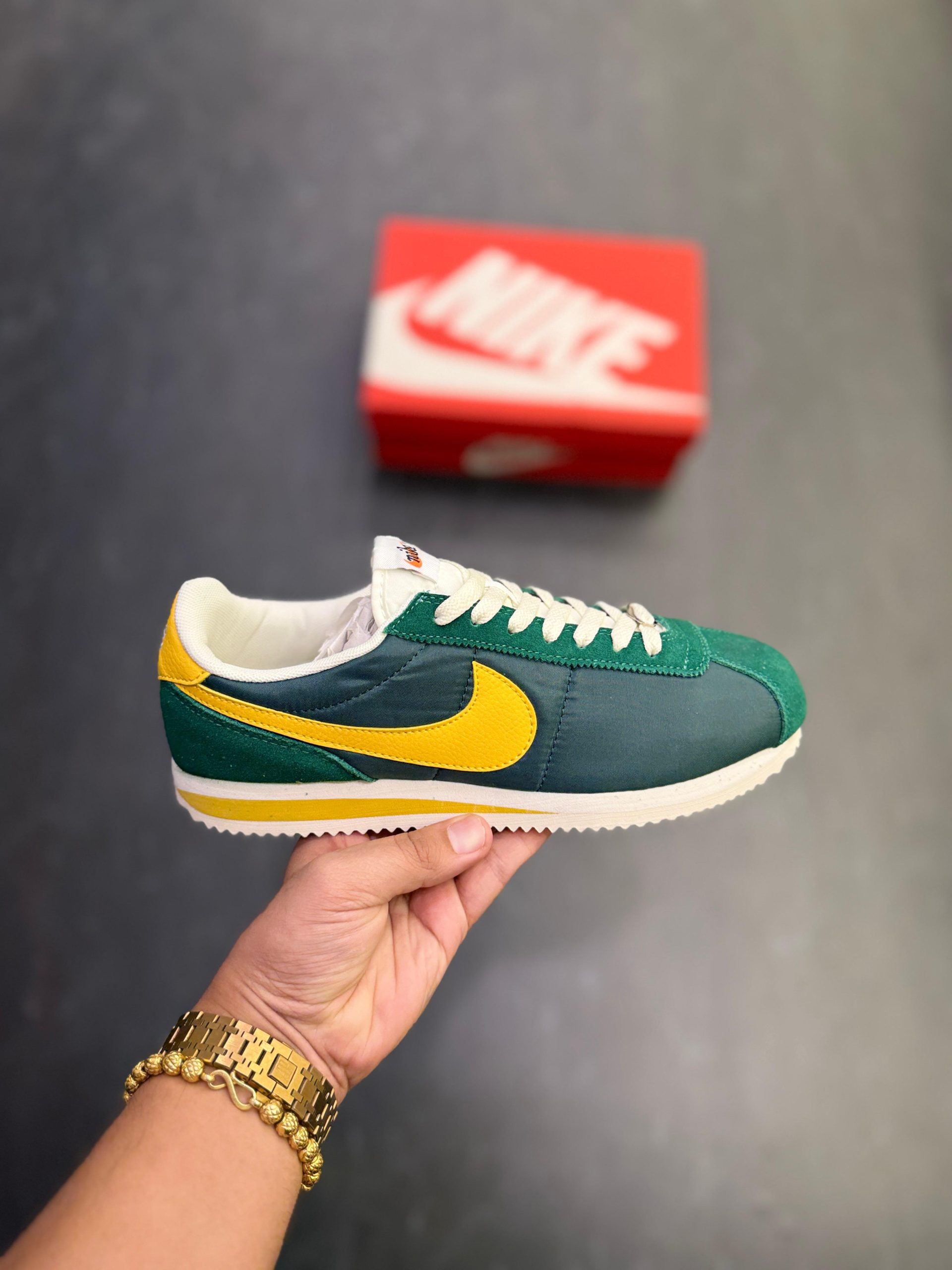 first copy nike cortez nylon green yellow (7) first copy nike cortez nylon green yellow (7)