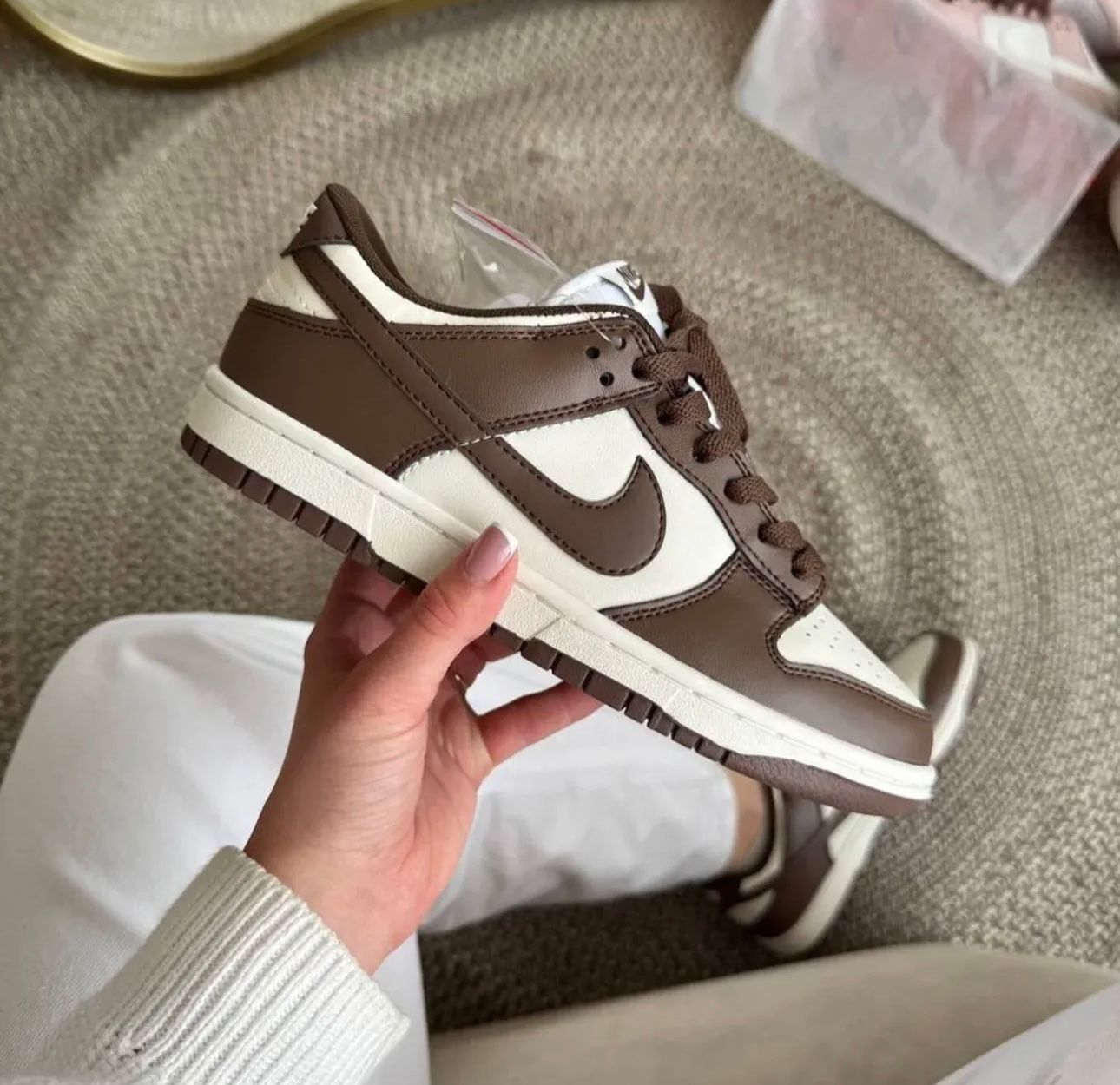 first copy nike sb dunk low cacao mocha sneakers (3) first copy nike sb dunk low cacao mocha sneakers (3)