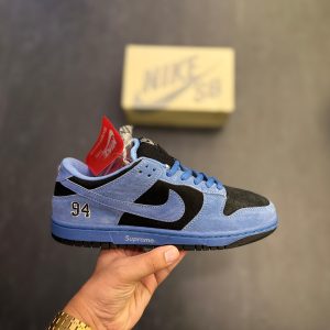 Home first copy nike sb dunk supreme 94 blue black ocean fog (3)