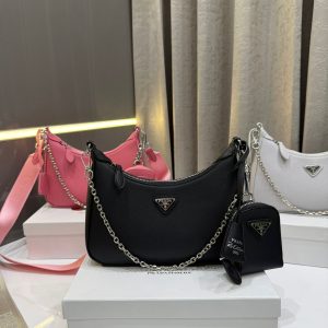 first copy prada re edition pochette crossbody bag with og box (2)
