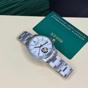first copy rolex full automatic watch – open back machine with ocean blue dial