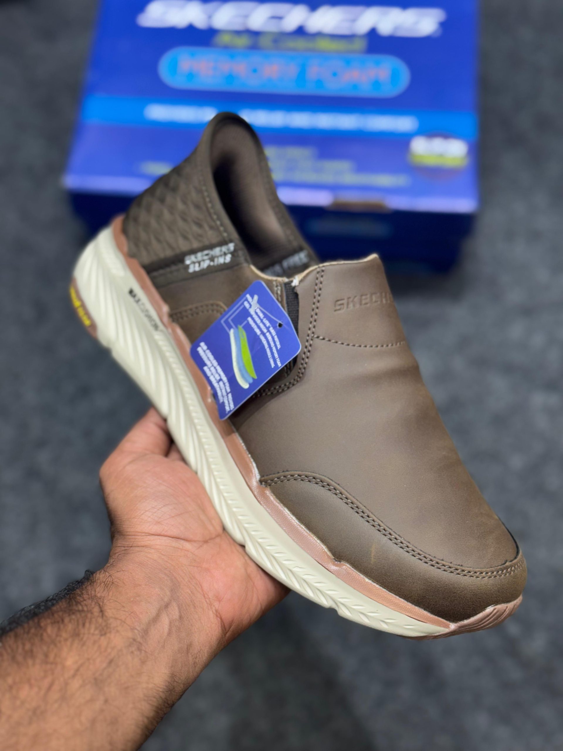 first copy skechers max cushion slip in sneakers (2) first copy skechers max cushion slip in sneakers (2)