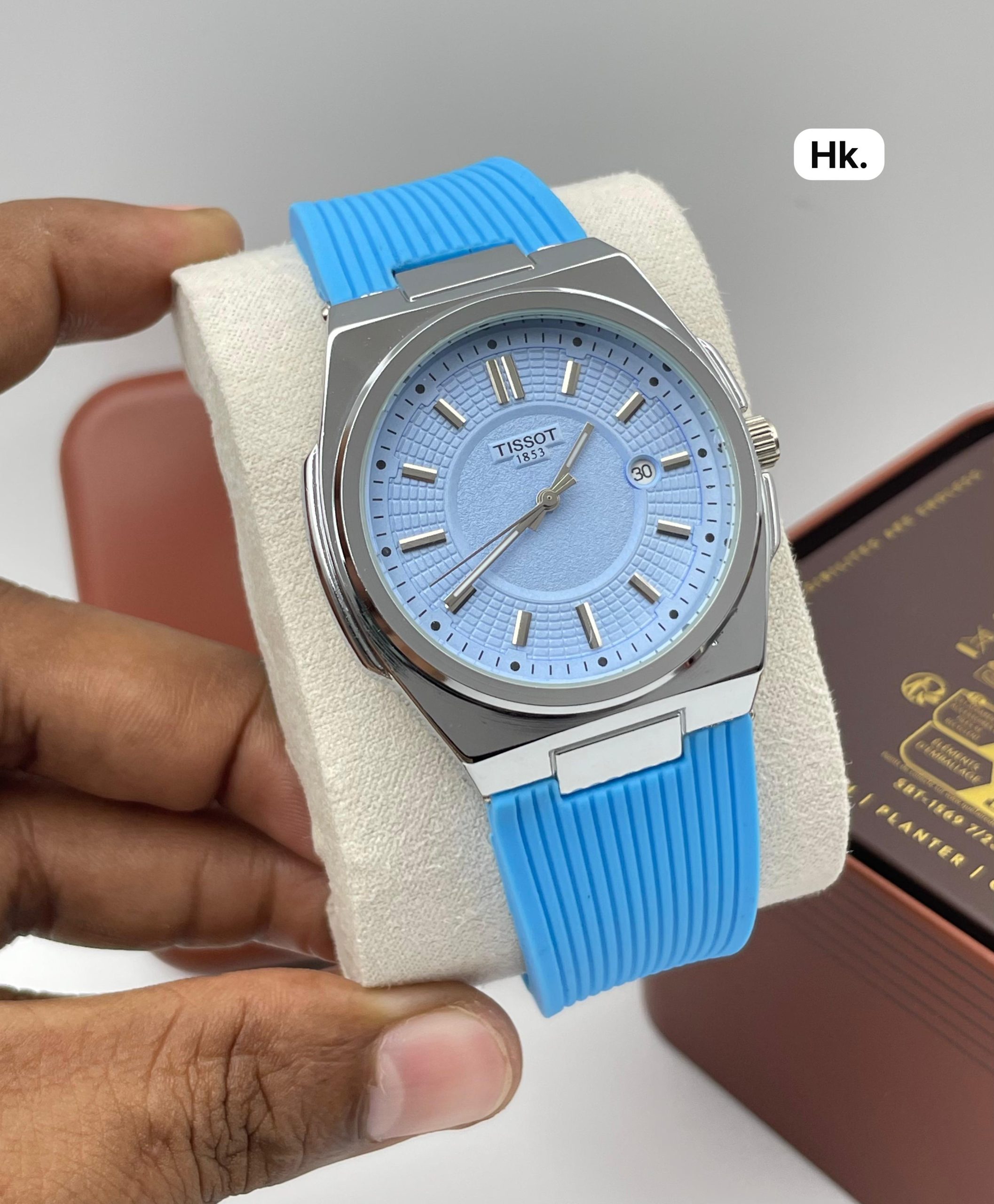 first copy tissot watch – pu belt, metal body, date working first copy tissot watch – pu belt, metal body, date working