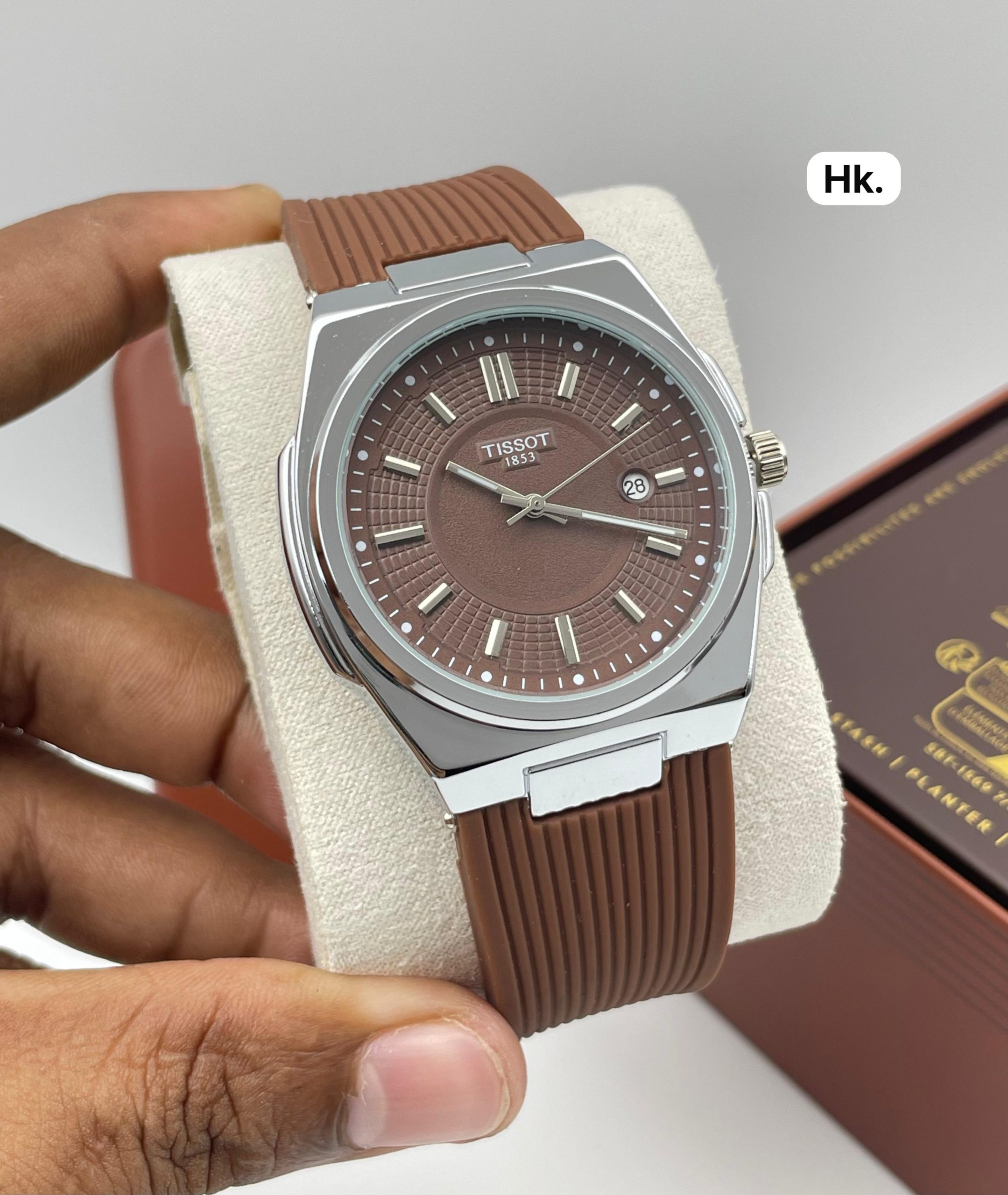 first copy tissot watch – pu belt, metal body, date working first copy tissot watch – pu belt, metal body, date working