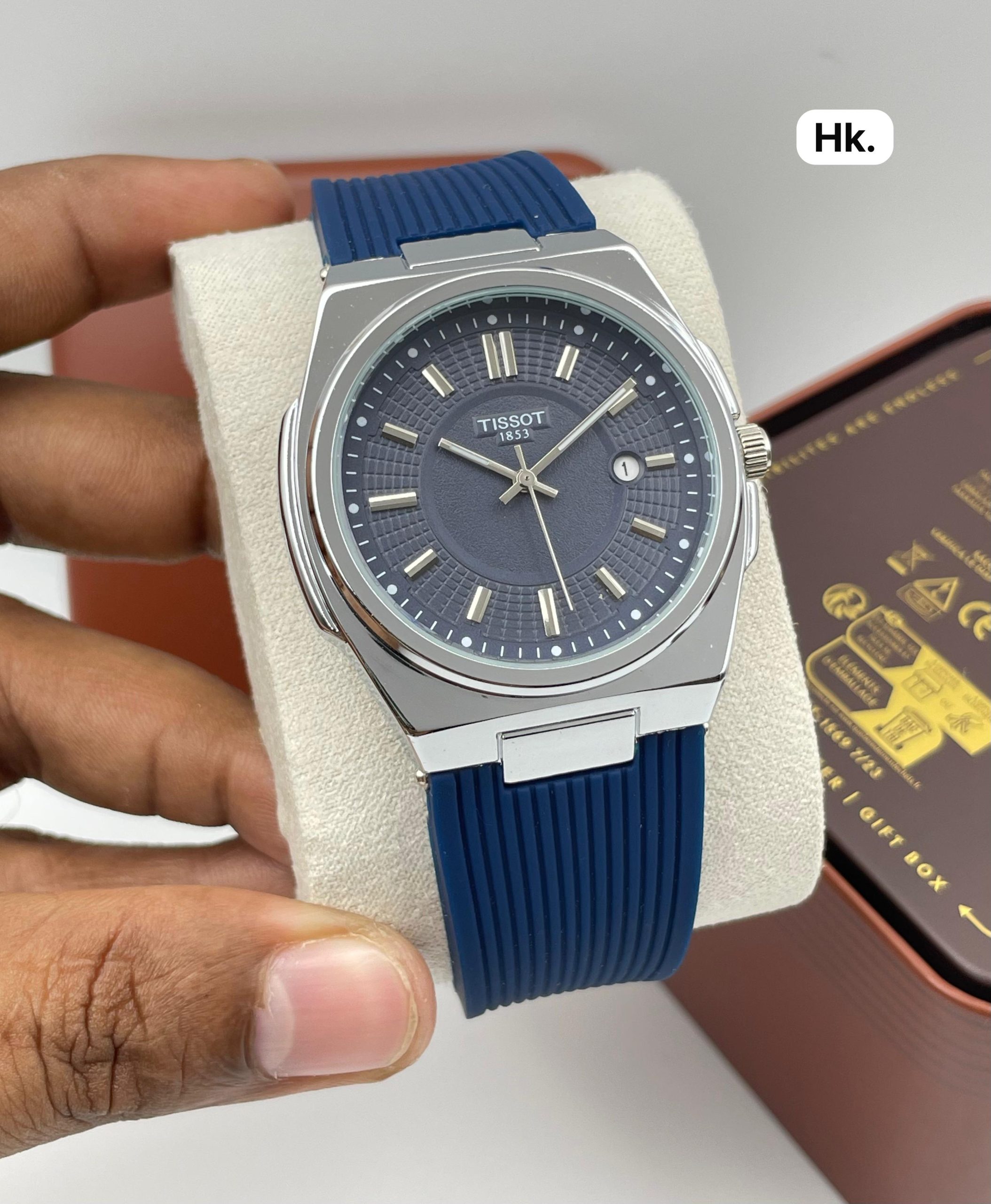 first copy tissot watch – pu belt, metal body, date working first copy tissot watch – pu belt, metal body, date working