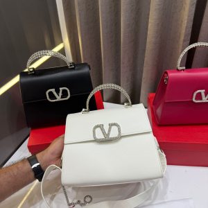 first copy valentino stone garavani logo top handle bag (7)