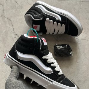first copy vans off the wall mid ankle sneakers (1)