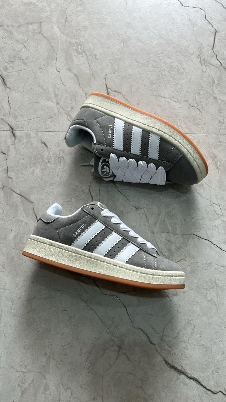 first copy adidas campus grey sneakers for girls (2) first copy adidas campus grey sneakers for girls (2)