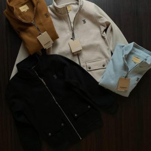 first copy burberry imported tweed jacket for men (8)