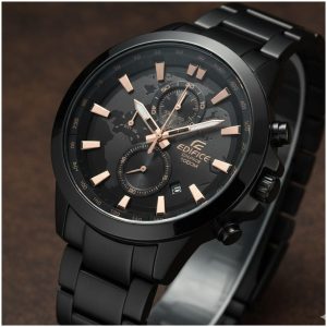 Home first copy casio edifice ex295 world map chronograph watch for men