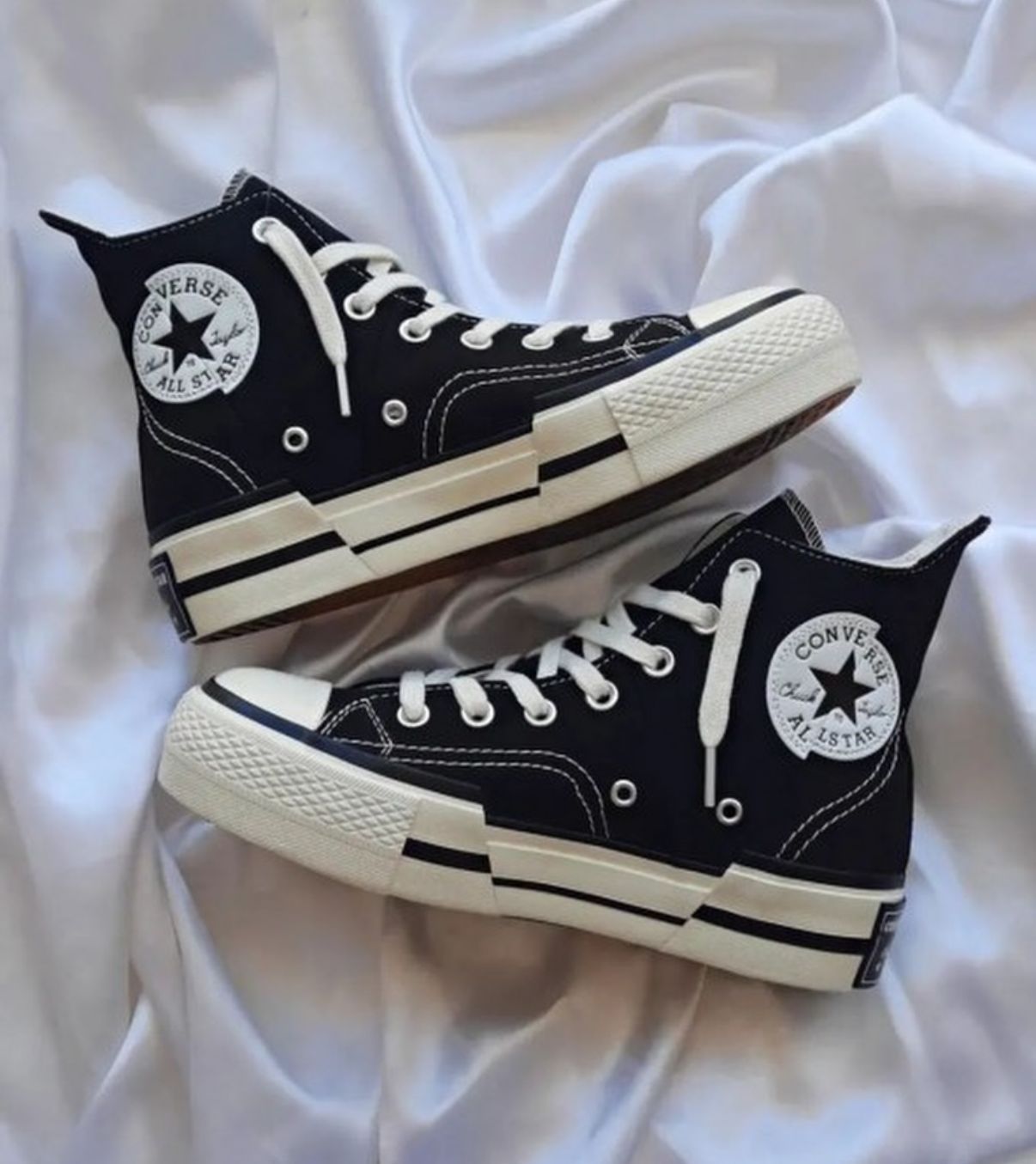 first copy converse chuck mid plus black white (4) first copy converse chuck mid plus black white (4)