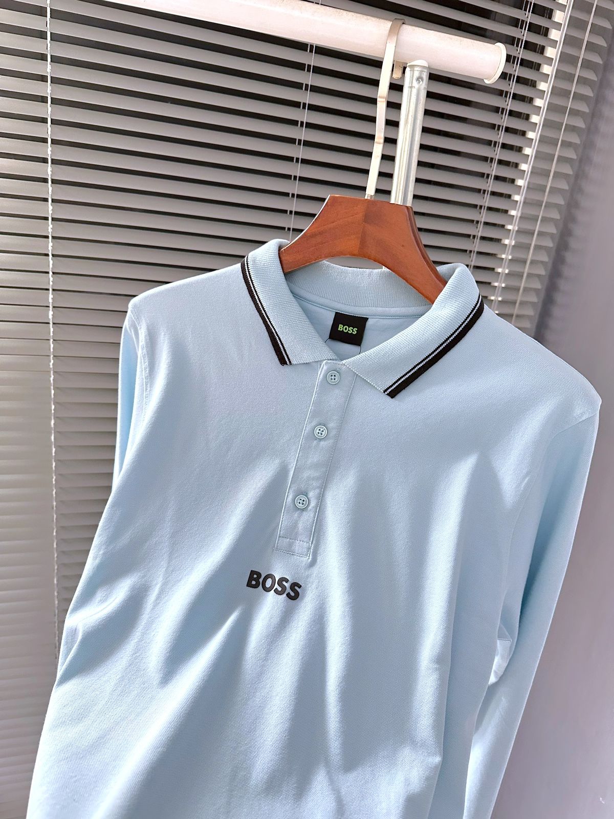 first copy hugo boss imported quality full sleeves polo tees for men (3) first copy hugo boss imported quality full sleeves polo tees for men (3)