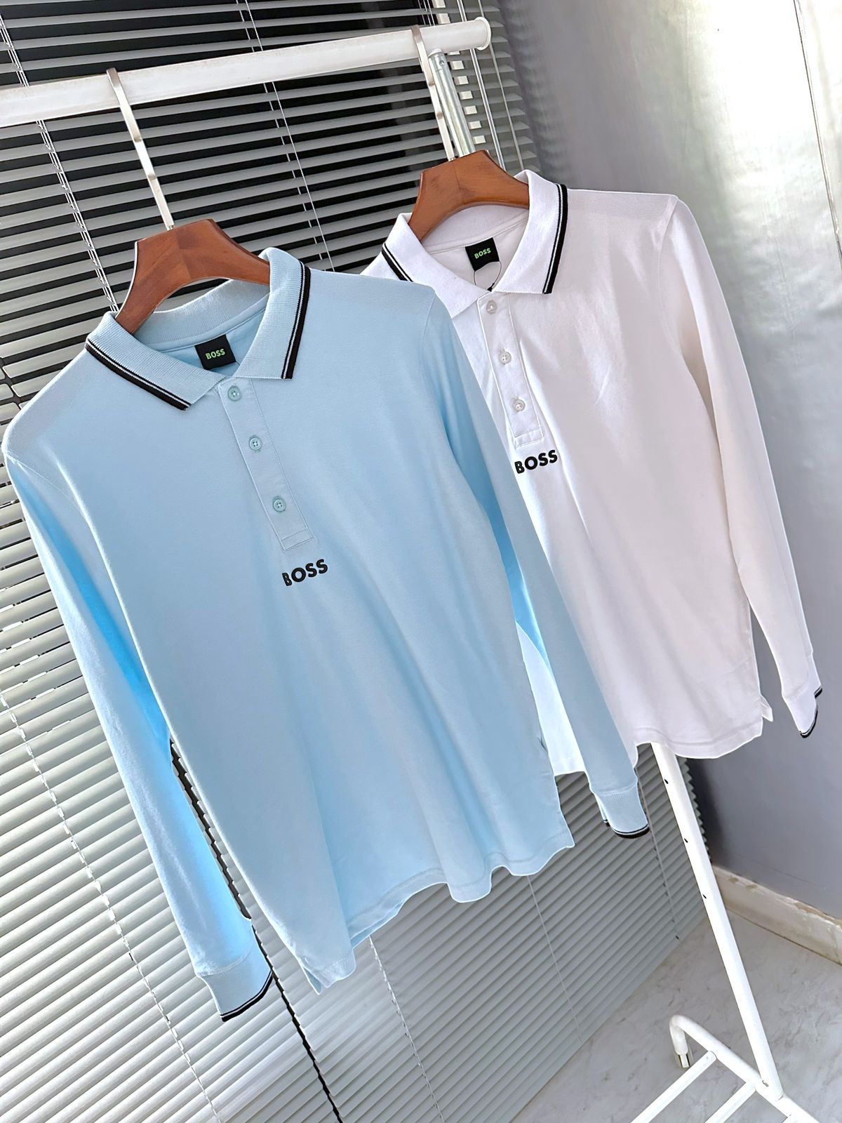 first copy hugo boss imported quality full sleeves polo tees for men (5) first copy hugo boss imported quality full sleeves polo tees for men (5)