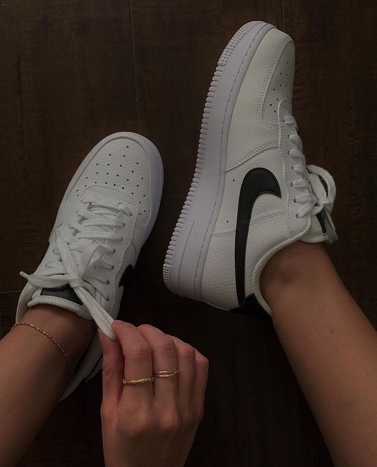 first copy nike air force one white black swoosh (5) first copy nike air force one white black swoosh (5)