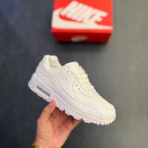 first copy nike air max 90 triple white (4)