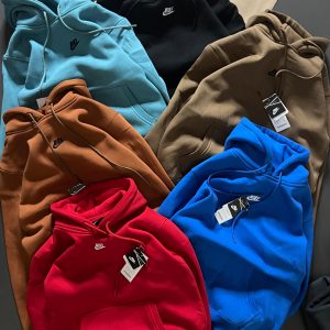 first copy nike premium quality 3 thread cotton fleece hoodie for men (2)
