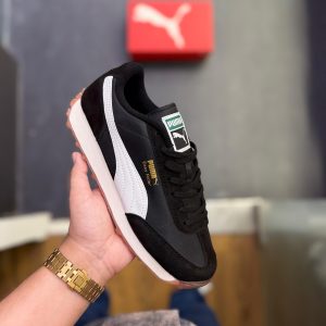 first copy puma easy rider black white (5)