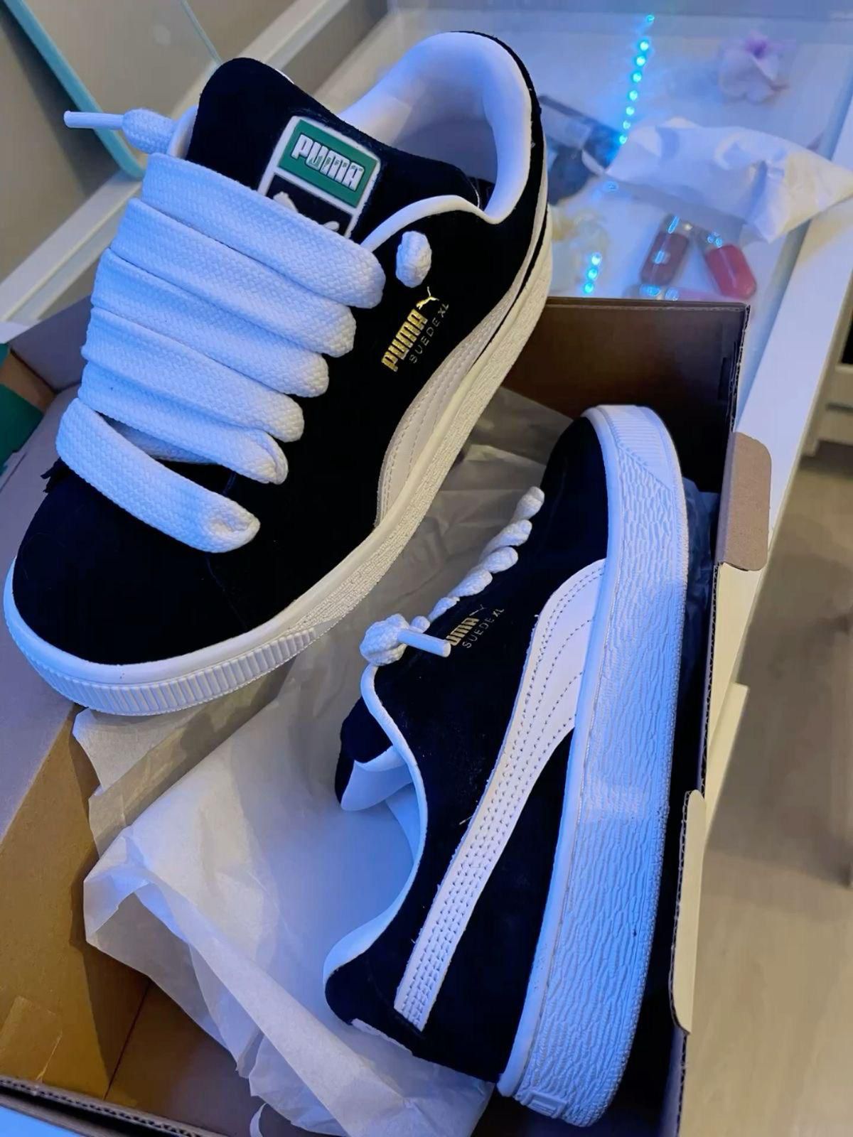 first copy puma suede classic xl black white (5) first copy puma suede classic xl black white (5)