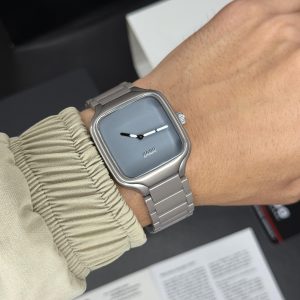 Home first copy rado true square undigital full grey watch