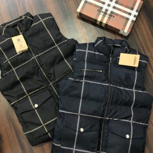 first copy burberry half sleeves puffer jacket (5)